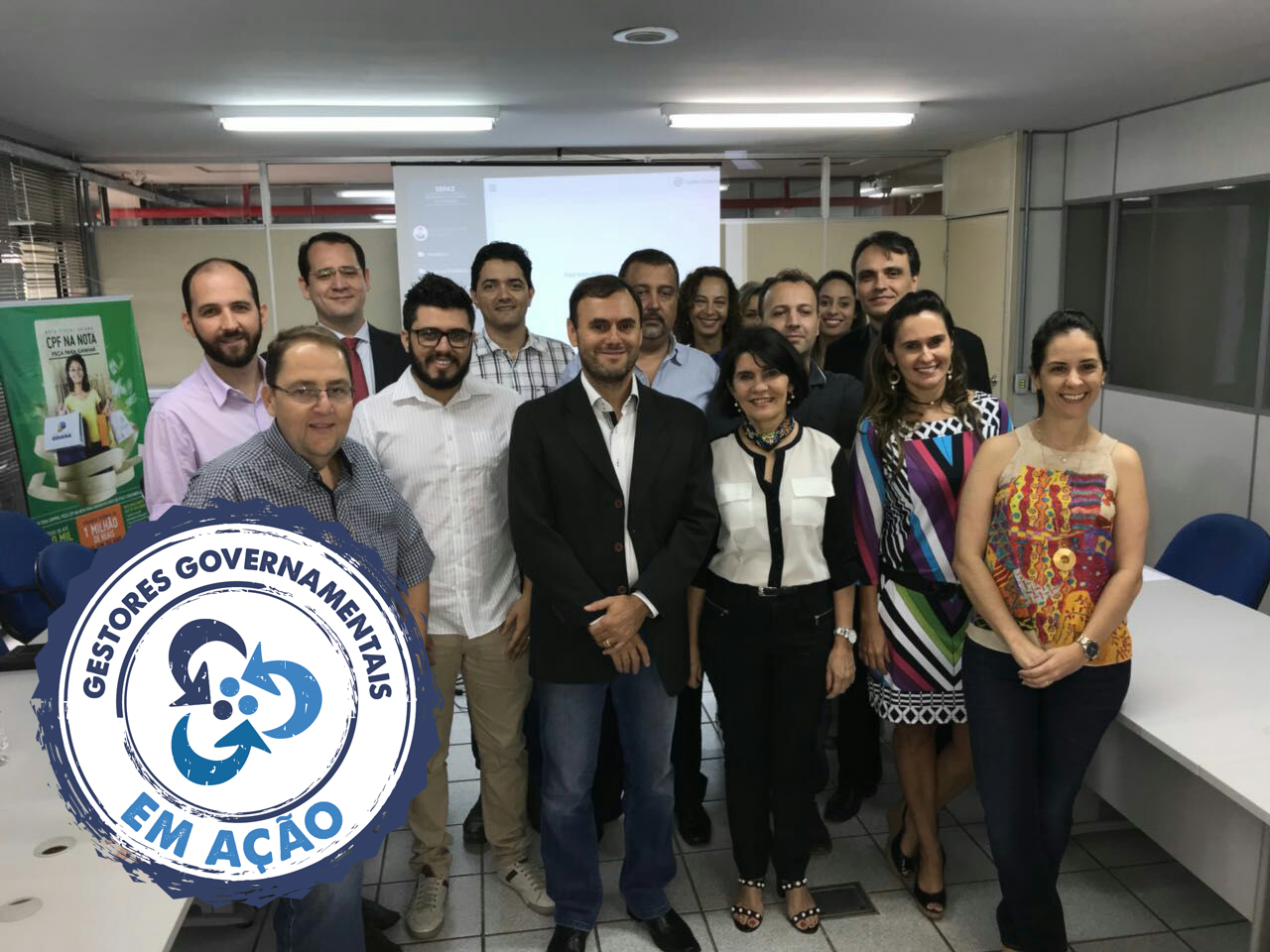 Gestores governamentais e outros membros da equipe responsável pelo sistema CADIN